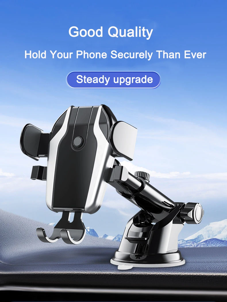 cell phone holder for desk Gravity Car Phone Holder Suction Cup Adjustable Universal Holder Stand in Car GPS Mount For iPhone 12 Pro Max Xiaomi POCO best mobile holder for car