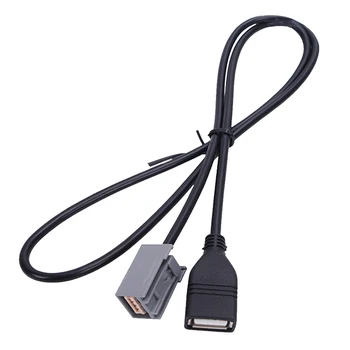 

Car Accessories Easy Use Black MP3 Player Adapter Extension Aux Wire Durable Cable Lightweight USB For Honda Accord Crosstour