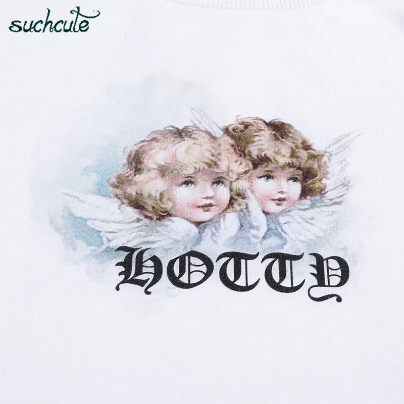 SUCHCUTE женские футболки с принтом животных Modis Longslive Tee Harajuku уличная одежда повседневные топы в Корейском стиле для женщин фестиваль