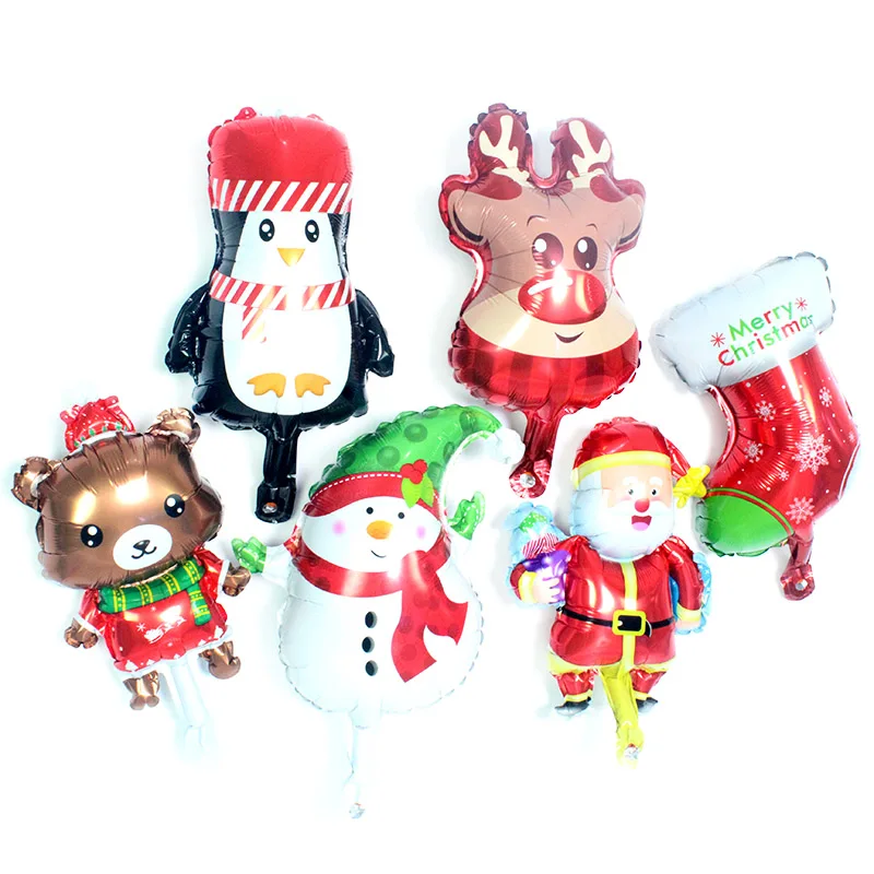 16 дюймов Санта Клаус Рождественские шары новогодние вечерние украшения Дети Пингвин снеговик подарок-сюрприз