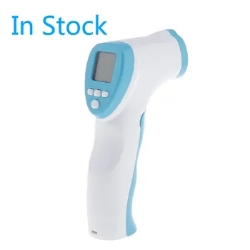 

In Stock Digital Thermometer Infrared Baby Adult Forehead Non-contact Infrared Thermometer LCD Backlight Termometro With Battery