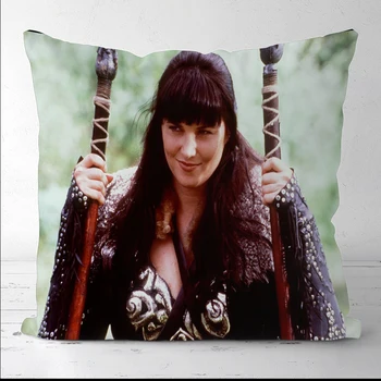 

Custom Xena Decorative Pillowcase Square Zippered Pillow Cover Best Gift Zipper Polyester (One Side)@2020615-1-15