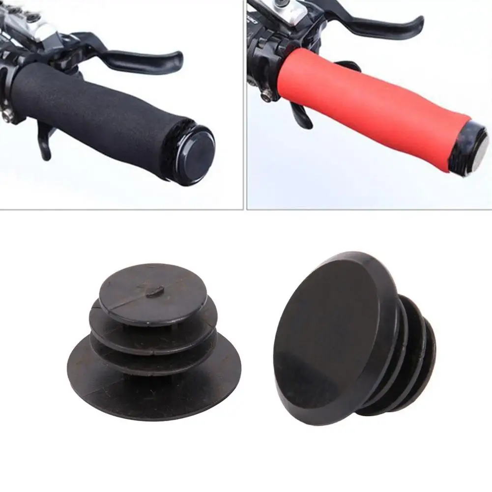 2 шт., велосипедные ручки, наконечник для руля, заглушка для шоссейного горного велосипеда, ручки для горного велосипеда, заглушки, резиновая крышка, защита от пыли
