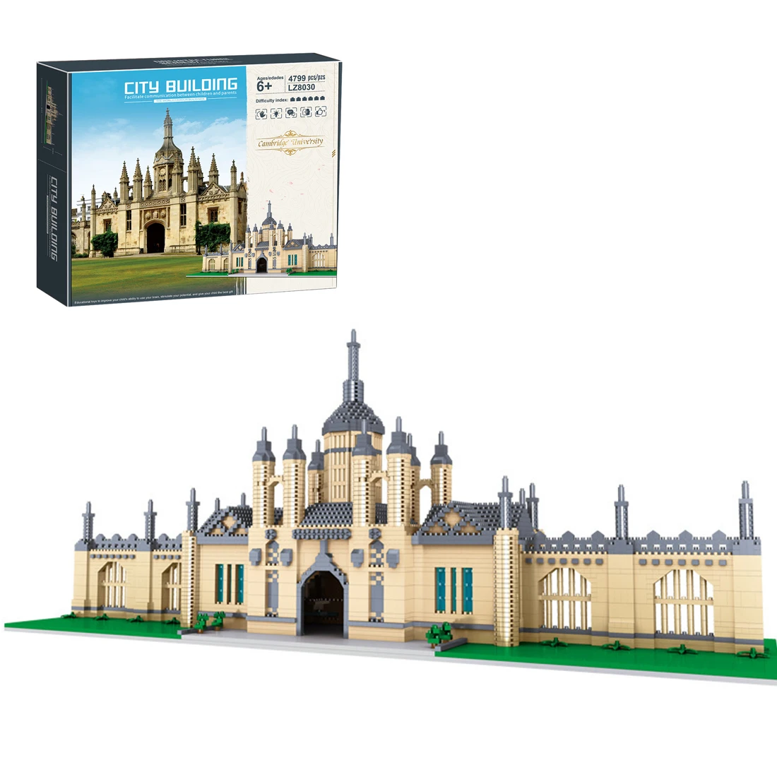 

4799Pcs MOC City Views Famous University Architecture Model DIY Construction Miniature Building Block Toy Gift For 14+