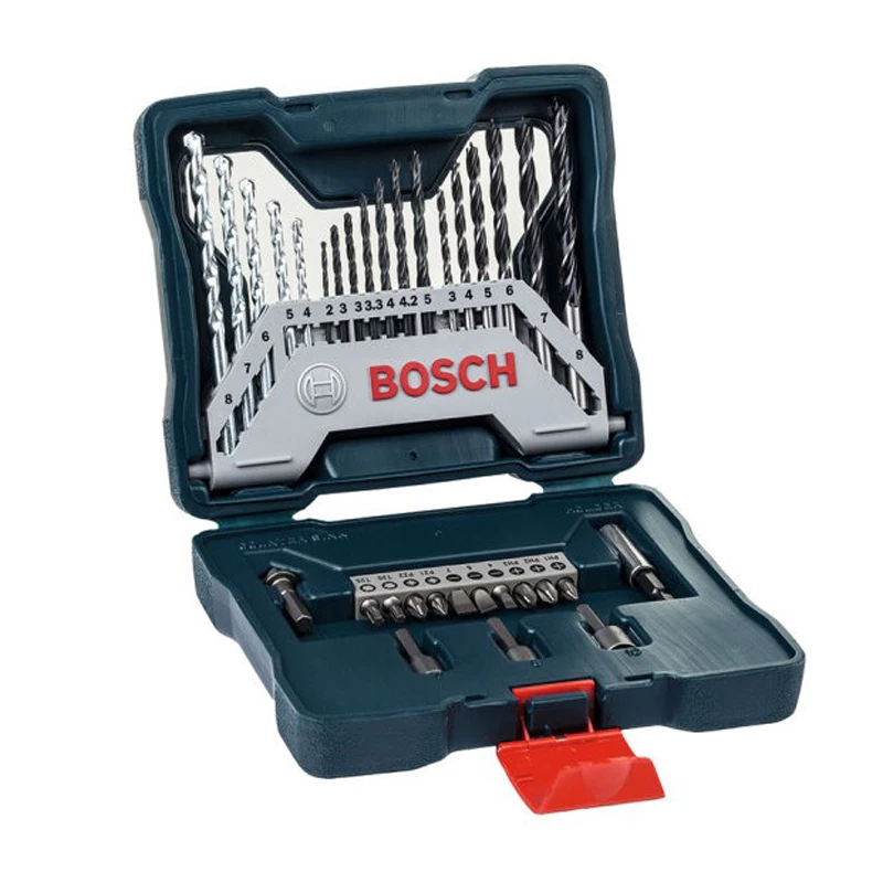 Bosch 33 Piece Twist Drill Combination Metal Drill Bit Masonry Drill
