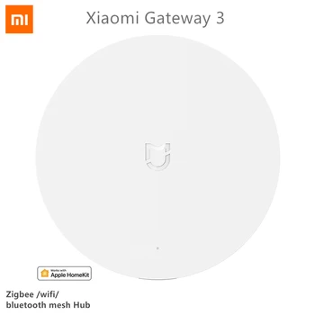 

Xiaomi Mijia Smart Multi-Mode Gateway Controlled By Voice Remote Control And Automation Smart Linkage Devices As Ble Mesh Hub