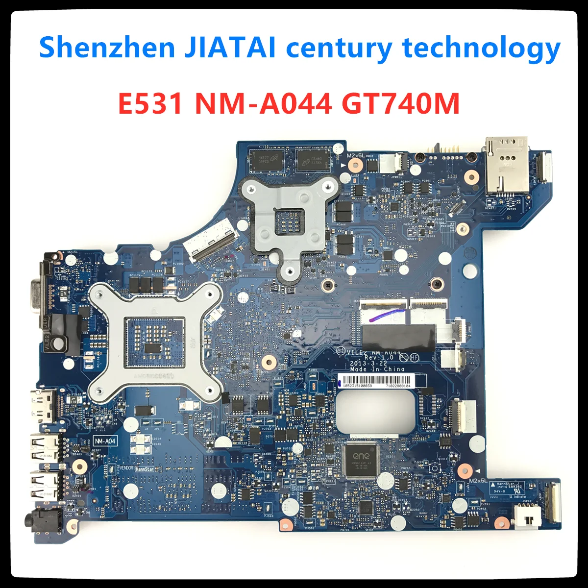 04Y1304 VILE2 NM-A044 материнская плата для ноутбука lenovo thinkpad edge E531 04Y1305 HD4000 DDR3 GT740M основная плата полностью протестирована