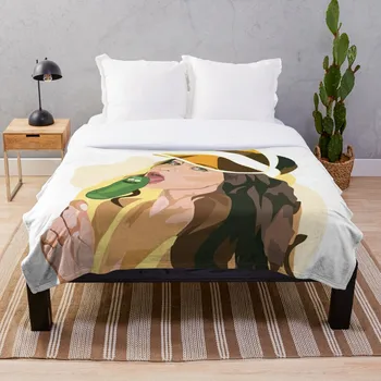 

Riley Reid Ice Cream Throw Blanket Soft Sherpa Blanket Bed Sheet Single Knee Blanket Office Nap Blanket