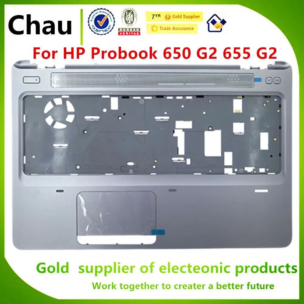 

Chau New For HP Probook 650 G2 655 G2 Top Cover Palmrest Upper Case 840751-001 Without Touchpad