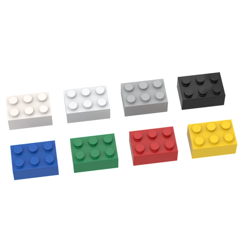 

10PCS MOC Bricks Compatible Assembles Particles 3002 2x3 For Building Blocks Parts DIY Bricks Toys Educational Gift For Children