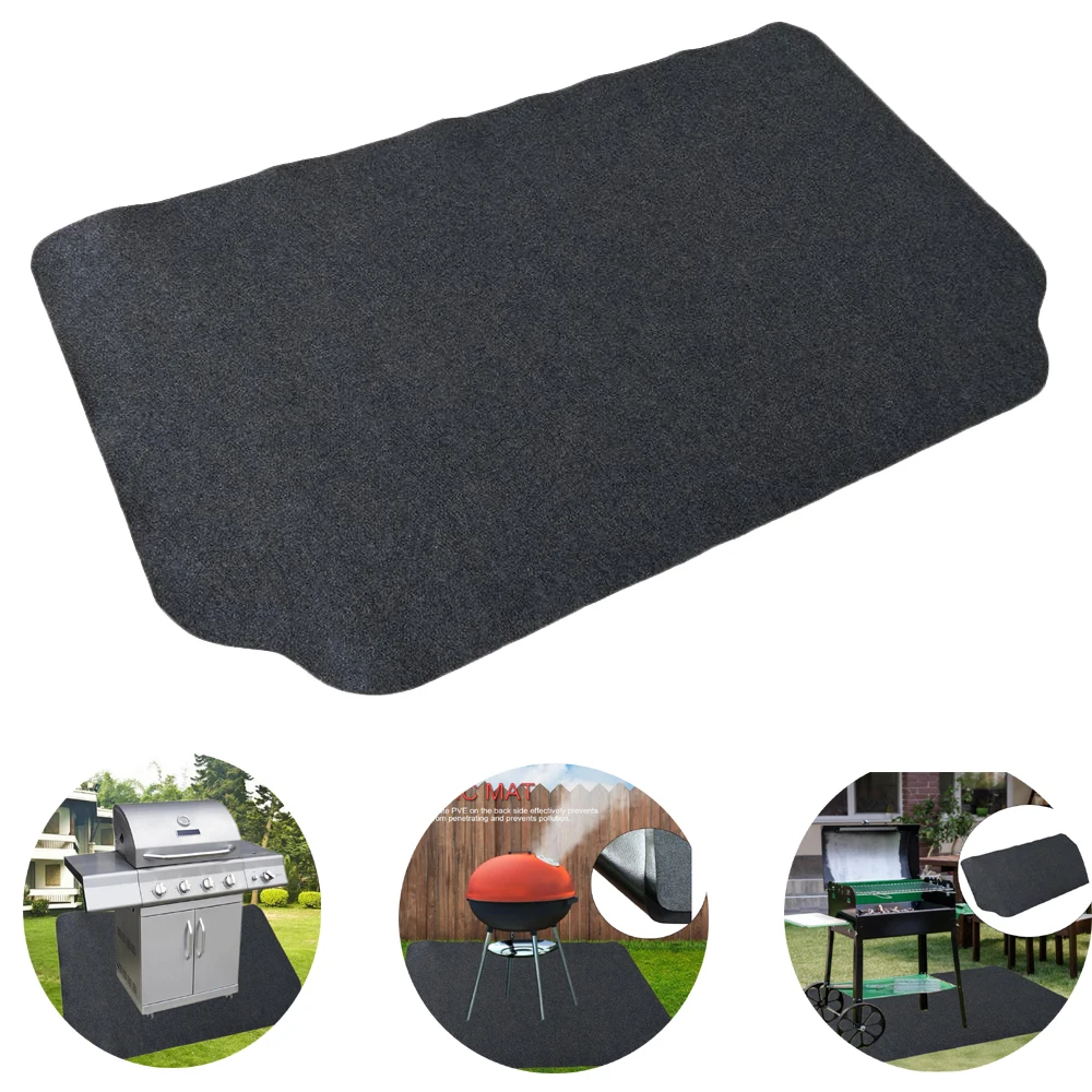 Under The Grill Mat Grilling Gear Gas Electric Grill Use This