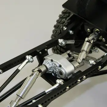 

1/10 Metal Transfer Case for RC Car SCX10 D90 RC Crawler Moving Gearbox Beautiful Appearance and Fine Workmanship