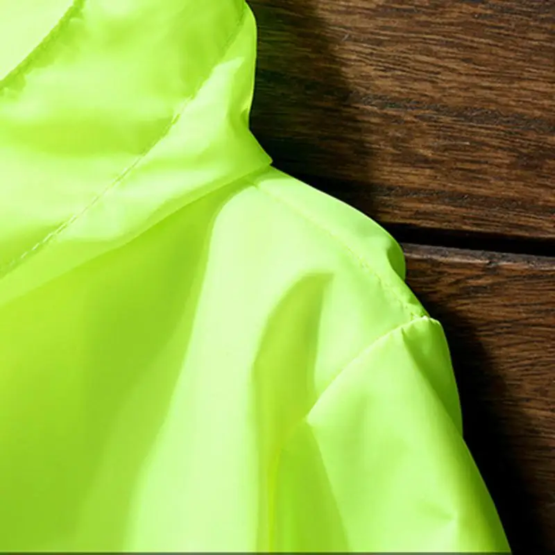 Sport Outdoor Cycling Thin Coat Jackets Man Autumn Casual Loose Windproof Jacket Male's Waterproof Candy-Colored Outwear Tops