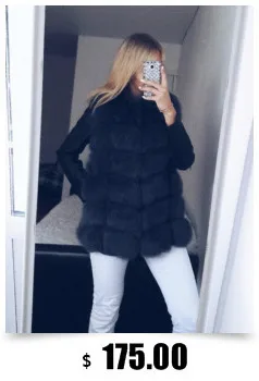 Best BFFUR Real Fur Coat Luxury Women Winter Fashion Style Natural Fur Vest Coat Female Silver Fox Fur Coat Russian Fur Coats Slim 10
