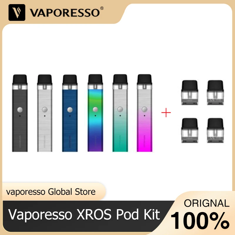 Оригинальный испаритель XROS Pod Комплект 20 Вт Xros Vape комплект с 4 шт. 2 мл картридж