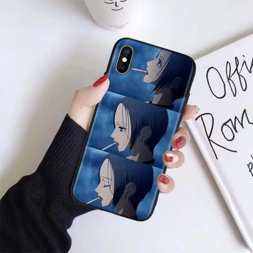 Nana Anime Case for Apple iphone 11 Pro XR XS Max X 7 8 6 6S 4