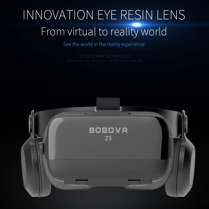 BOBOVR Z5 Виртуальная реальность гарнитура очки 120 FOV 3D очки стерео коробка глобальная версия полная посылка для 4,7-6,2 'мобильного телефона