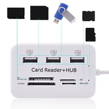 USB Hub 3.0 Type C Hub USB 3.0 Splitter 3 Ports Multi USB C Hab USB-C HUB 2.0 Multiple SD/TF Speed Card Reader For PC Laptop usb hub 3 ports usb data transmission hub station ms m2 sd mmc tf card reader