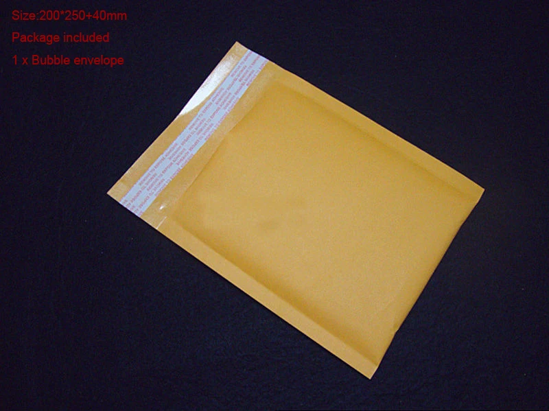 1Pcs 200X250mm Бизнес поставки 1/5/10 шт крафт Бумага воздушно-пузырчатой упаковочной пленкой сумки пересылая проложенные пересылая конверт с пузырьковый почтовый пакет - Color: 1Pcs 200X250mm