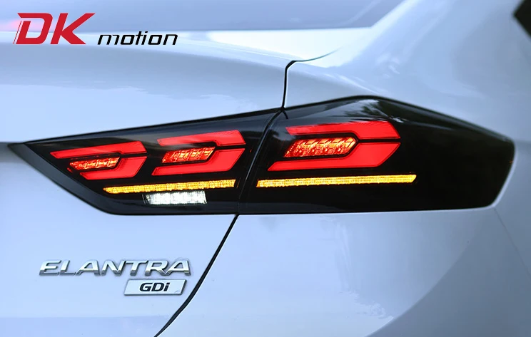 Высокое качество заводской поставки светодиодные задние светильник для hyundai Elantra- задний фонарь