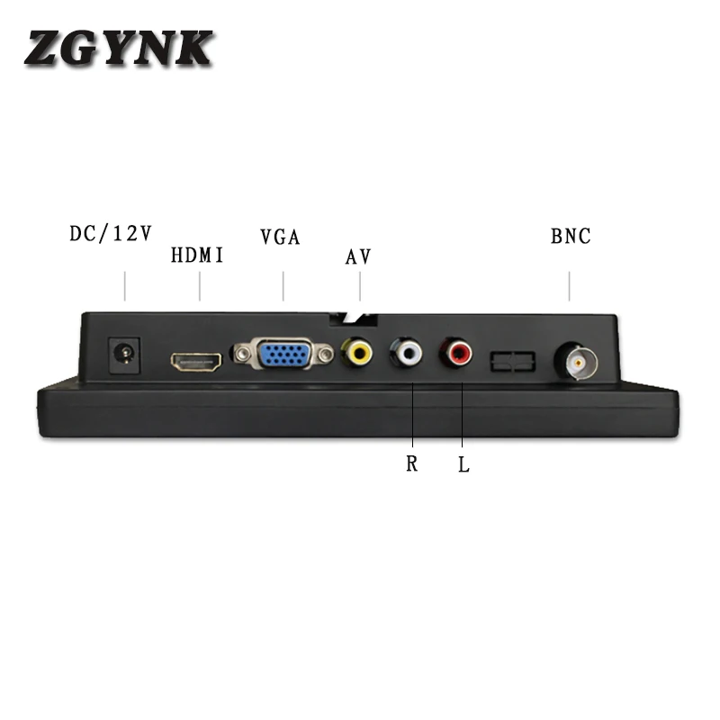 7 Inch BNC monitor Small LCD Monitor/HDMI Lcd Monitor Portable LCD Monitor With BNC/VGA/HDMI two Sp
