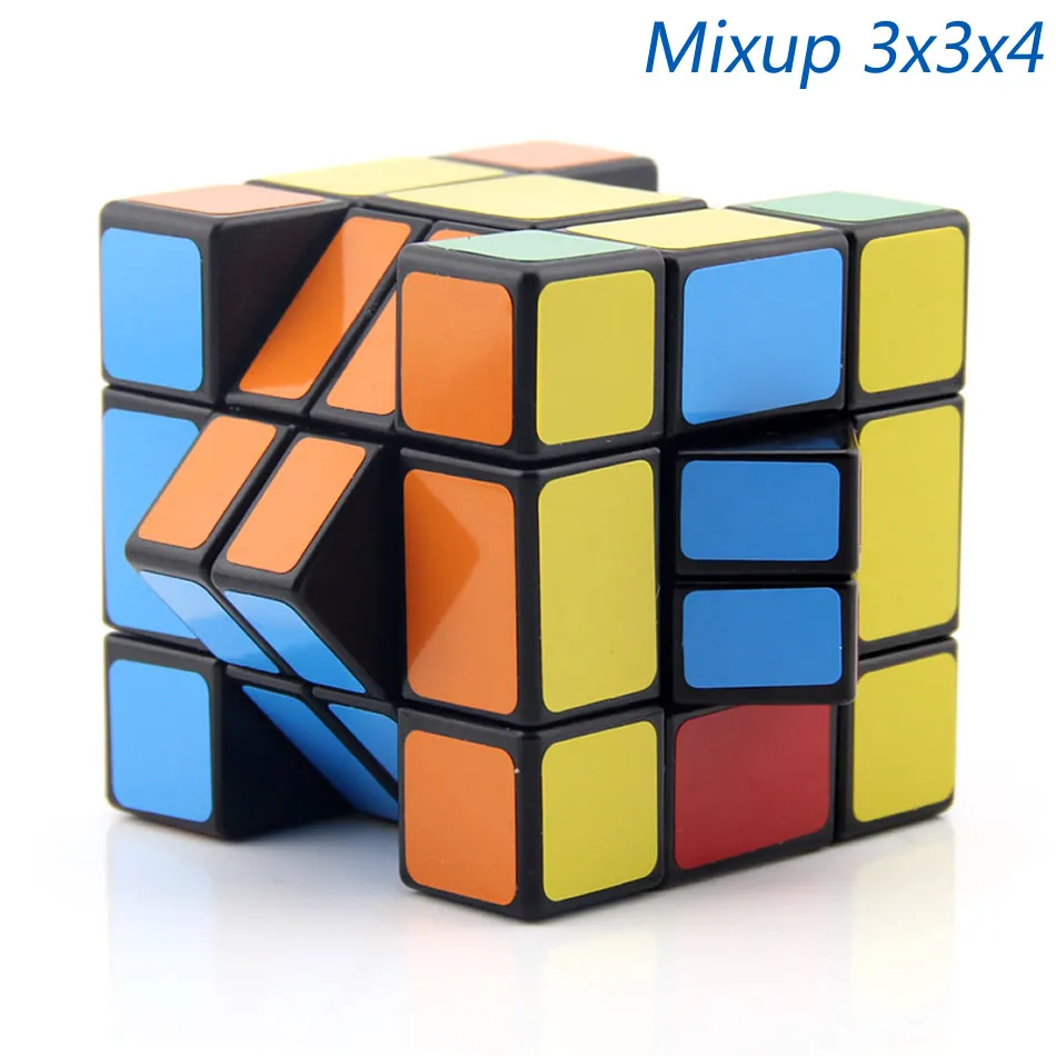 WitEden Mixup 3x3x3 3x3x4 4x4x3 4x4x4 Plus, магический куб, пазлы, скоростные головоломки, обучающие игрушки для детей