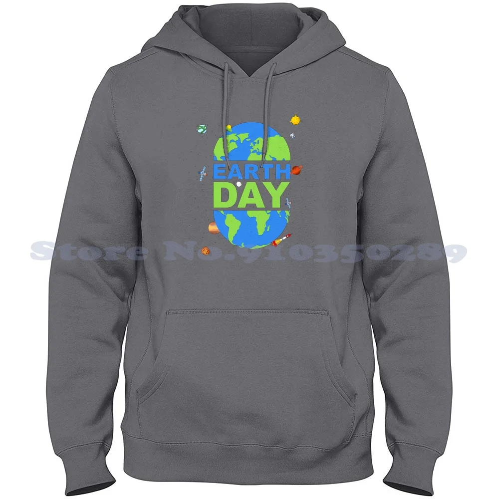 Keep It Save-Earth Day Felpe Con Cappuccio Felpa Per Uomo Donna Earth Ocean Planet Galaxy Mount Green Meme Blue