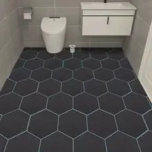 

Thicken Floor Stickers Self-Adhesive Bathroom Waterproof Floor Stickers Non-Slip Home Decor Wallpapers Kitchen Wear-Resistant
