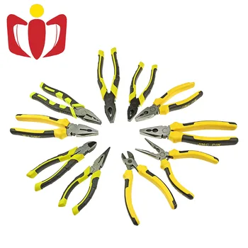 

6''8'' Multifunction Pliers Set Combination Pliers Stripper/Crimper/Cutter Heavy Duty Wire Pliers Diagonal Pliers Hand Tools