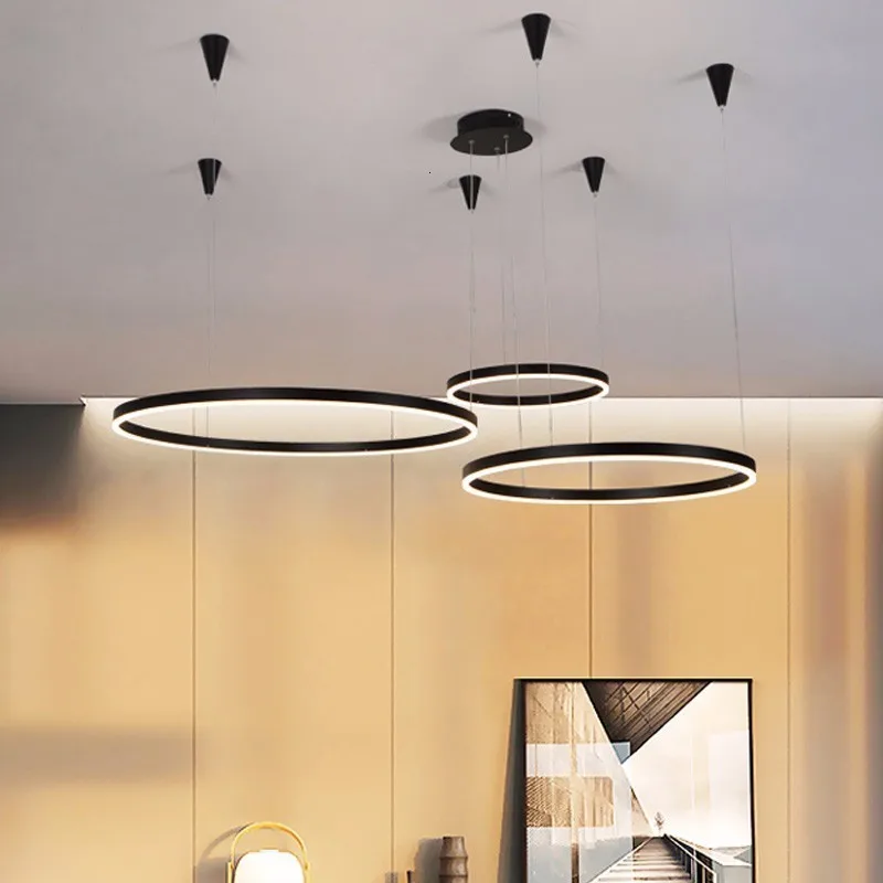 Современный светодиодный светильник-люстра, Светильники для ...