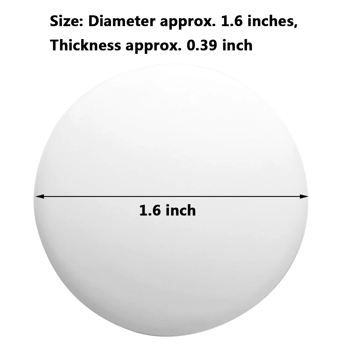 12 Door Knob Stopper Self Adhesive Cabinet Drawer Rubber Bumper Anti Collision Handle Guard Stickiness Wall Protector Shield Pad