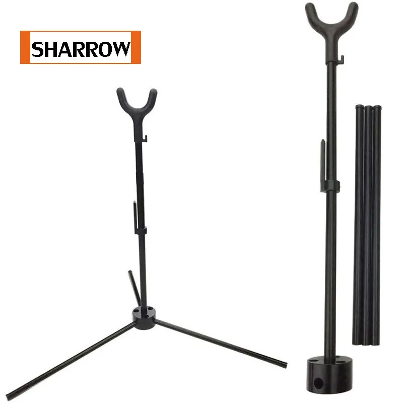 Подставка для лука из черного алюминиевого сплава|alloy|alloy standalloy metal |