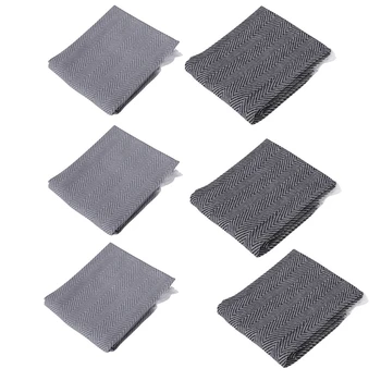 

6Pcs Cotton Table Napkins Cloth Tassel Tea Towel Absorbent Dish Cloth Scouring Pad Kitchen Towels Handkerchief Party Dinner Plac