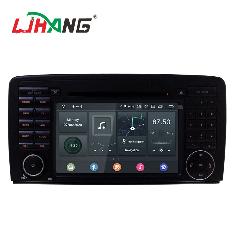 LJHANG PX6 Android 10 автомобильный dvd плеер для Mercedes Benz R Class W251 R280 R300 R320 R350 GPS Мультимедиа