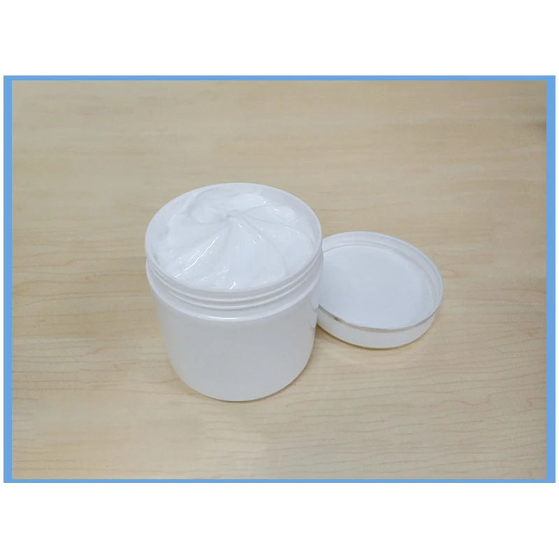 10set 100g 100ml PP 화이트 더블 벽 화장품 용기 크림 항아리 와이드 입 항아리 실버 링 캡 크림 포장