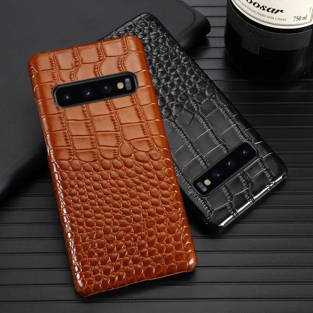 

Leather Phone Case For Samsung Galaxy A20 A30 A40 A50 A70 S6 S7 edge S8 S9 S10 Plus Case For Note 8 9 10plus A5 A7 A8 J5 J6 2018