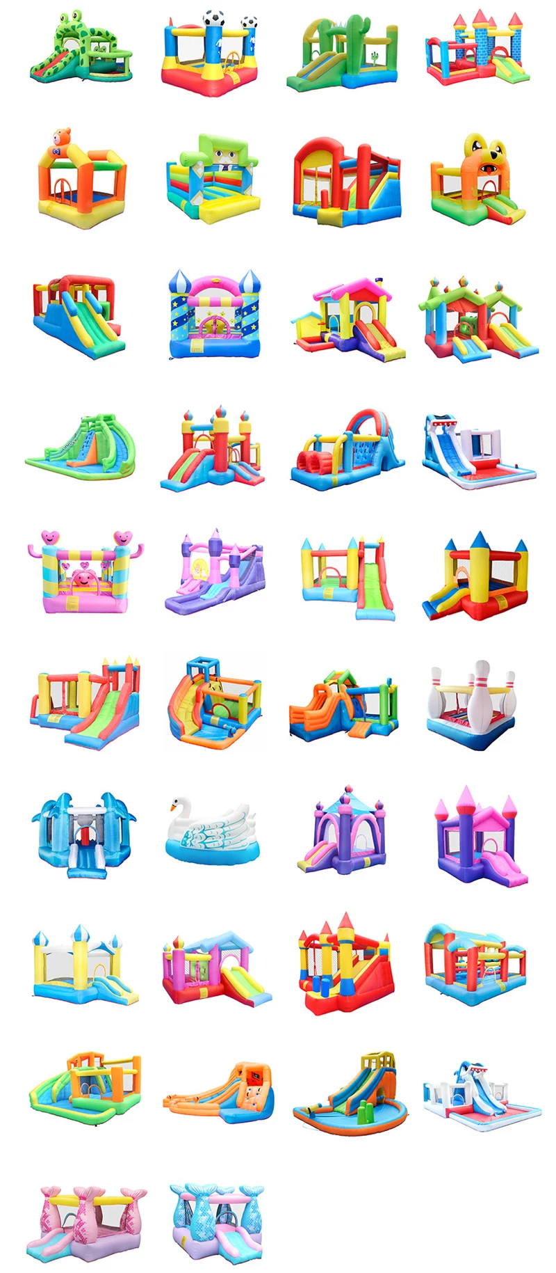 Kids Bounce House Inflatable Houses for Kids - Best Baby Jumpers and Bouncers Children's Bouncy Castle