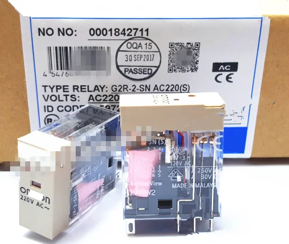 

10pcs G2R-2-SN AC220(S) Intermediate relay G2R-2-SN(S) 220VAC