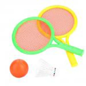 

Children's Toy Sports Plastic Tennis Racket with 2 Kinds of Ball Parent-child Sports Outdoor Interactive Toys Outdoor Fun Toys