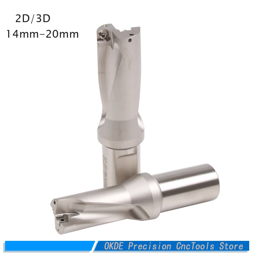 SP series U drill быстрая дрель 14 20 мм 2D 3D глубина индексируемый бит сверление для