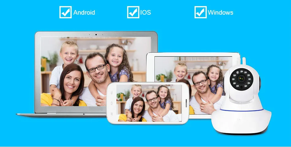 1080P Wifi IP камера WiFi Беспроводная наблюдения Onvif 2.0MP P2P CCTV веб Сеть Детский Монитор