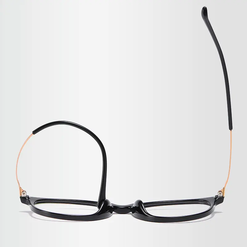 US $26.99 Beta Titanium Frame Glasses Unisex Full Rim Eye Glasses Round Spectacles With Spring Hinges New Arrival Eyewear