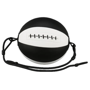

Practical Punching Gym Pear Shape Boxing Bag Fitness Training PU Leather Double End Speed Ball Workout Reaction Exercise Home