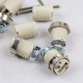 

G9 Lamp Socket Ceramic G9 Lamp Holder G9 lamp Base 110-240V Ceramic Socket G9 Type Halogen Lamp Holder Lighting Accessories