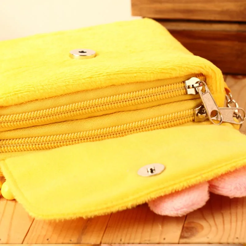 2020 new cute three-dimensional flower plush messenger pouch princess bag baby girl child kindergarten shoulder bag gift
