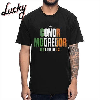 

Men Conor McGregor Notorious T Shirt Anime Plus Size Casual Tee