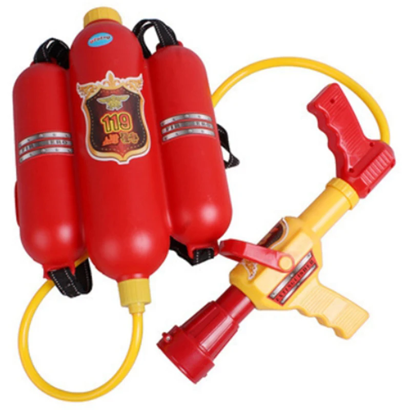 

Fireman Toy Water Sprayer Backpack for Children Kids Summer Toy Party Favors
