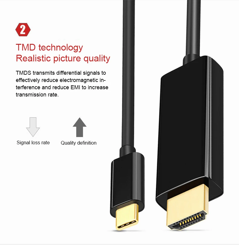 HDMI аудио кабель-Переходник USB C на HDMI 4K кабель адаптер Тип C HDMI Cabo для huawei mate 20 MacBook Pro samsung S9 HDMI USB-C шнур