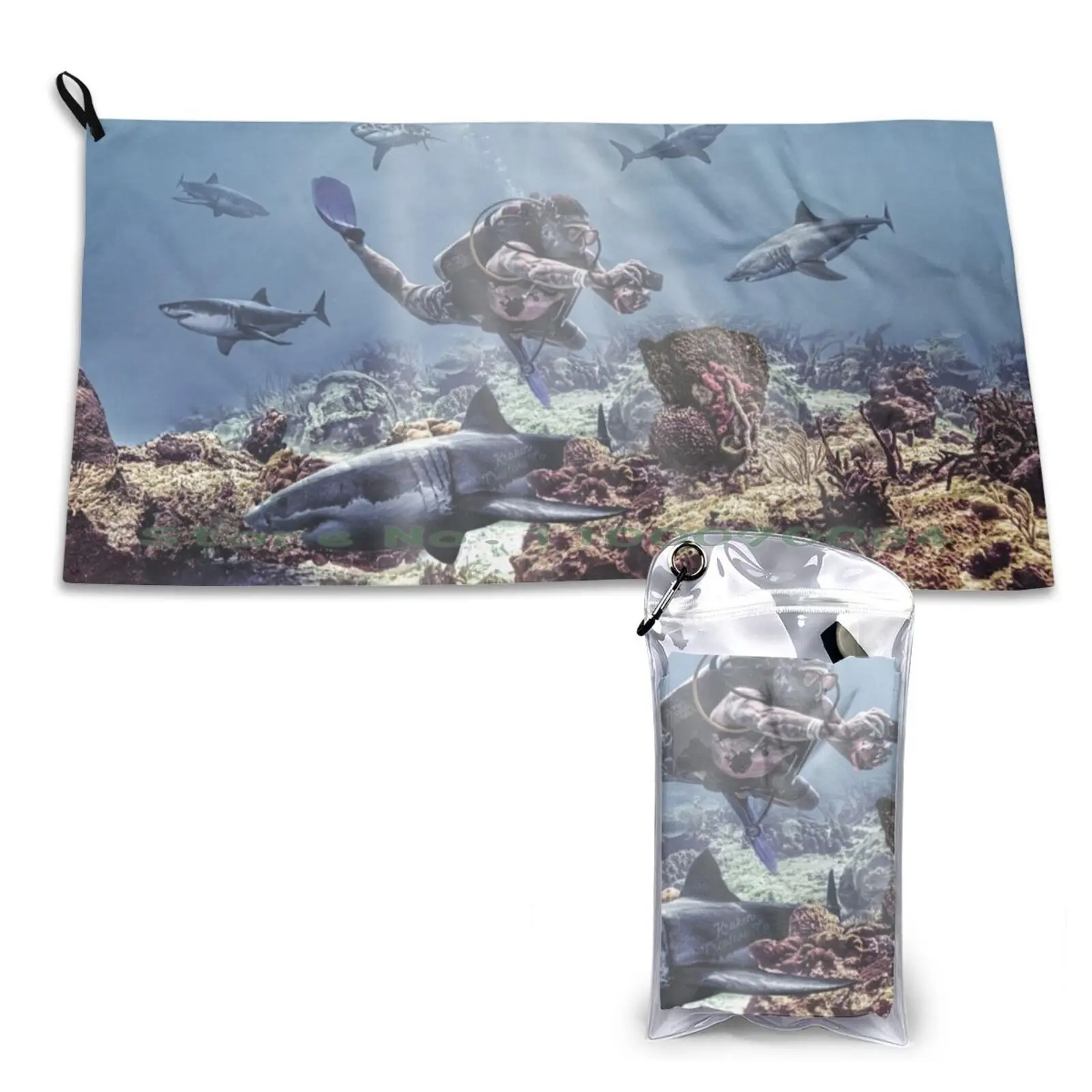 Shark Week Asciugamano Ad Asciugatura Rapida Palestra Bagno Sportivo Rose Portatili Rose Bush Olivia Rose Giardinaggio Floreale Giardino Biologico Pri