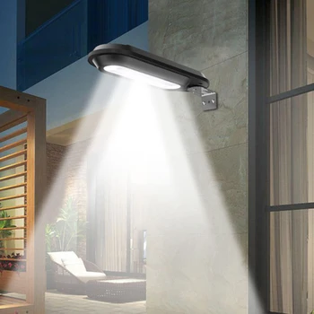 

Outdoor Solar Lights Super Bright 18 Led Deck Light Waterproof Wall Lamps White Warm Light For Garden Fence Garage Pathway